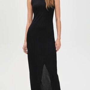 rag & bone Natalia Boat Neck Midi Dress