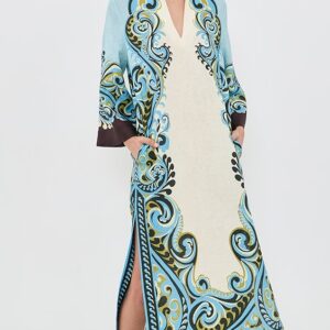 ALÉMAIS Natalia Midi Dress
