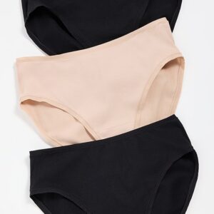Natori Bliss Bare Cotton Hipster Briefs 3-Pack