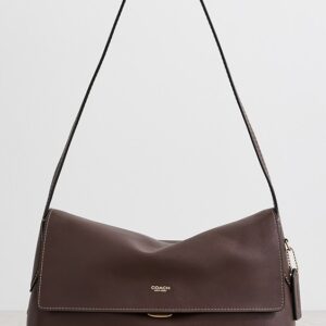 Natural Grain Leather Chelsea Shoulder Bag