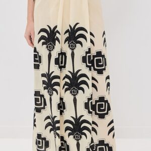 Johanna Ortiz Nature's Patterns Wrap Skirt