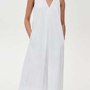 Nava Poplin Midi Dress