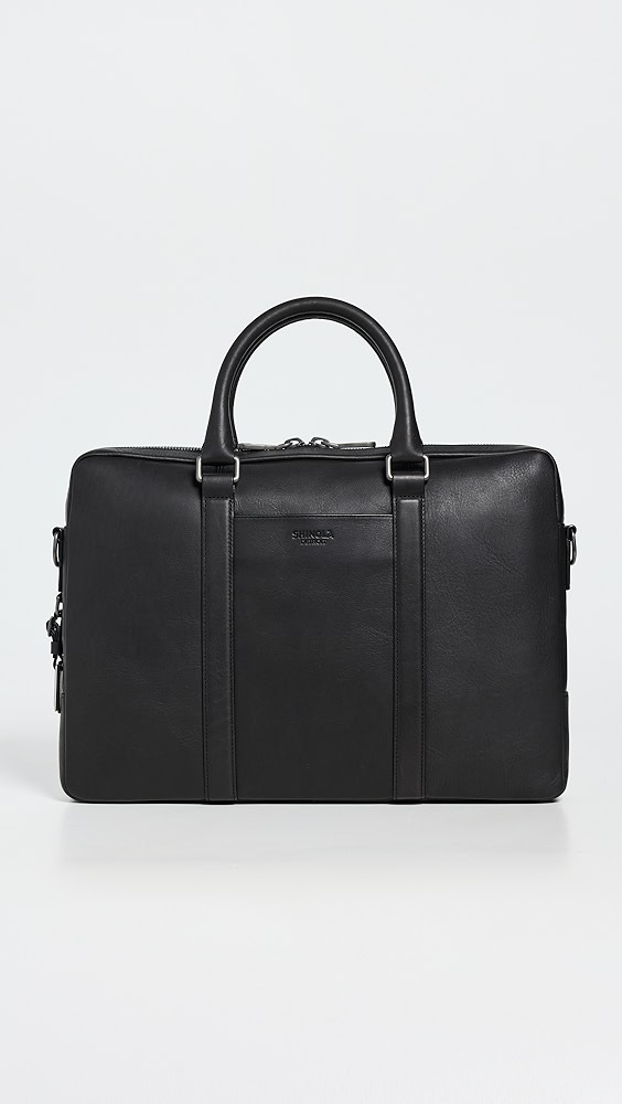 Shinola Navigator Leather Briefcase
