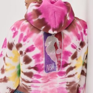 NBA Crop Hoodie
