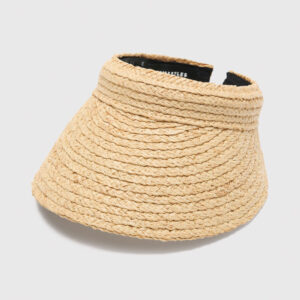 Neutral Straw Visor
