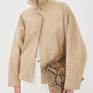 DARKPARK New Celine Double Back Aviator Bomber Jacket
