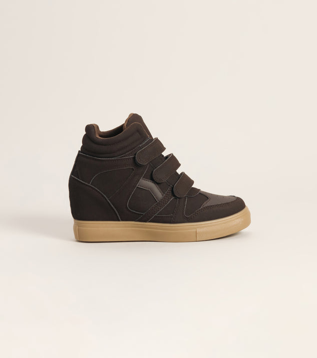 Windsor Next Level Velcro Wedge Sneakers