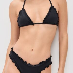 Frankies Bikinis Nick Ruffle Top