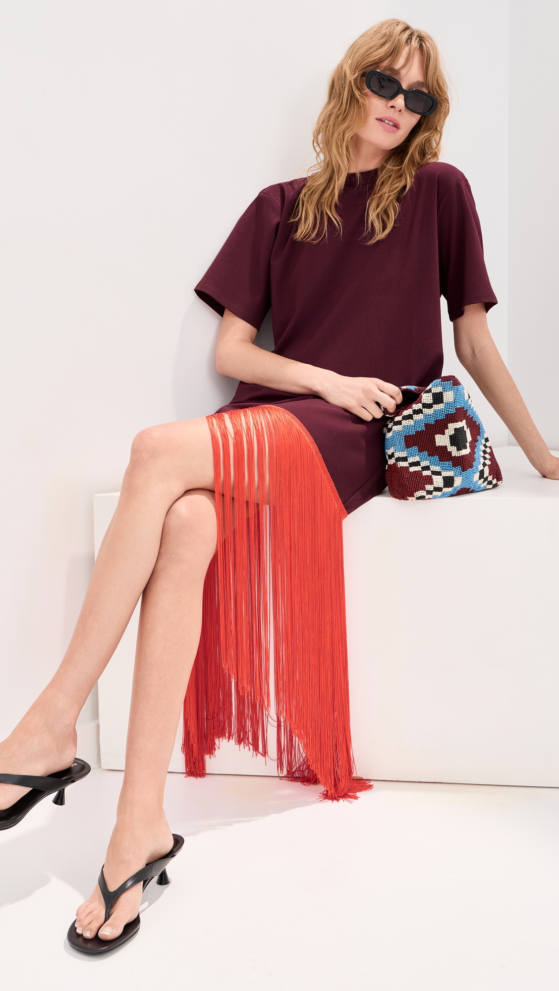 LE BOP Nico Fringe Dress