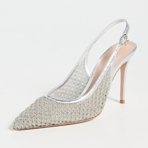 Gianvito Rossi Nikki Nappa Silk Heels