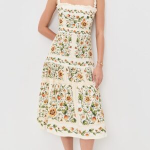 Nispero Uchuva Midi Dress