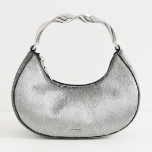 Nixi Calf Hair Twist Handle Bag