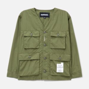 NEIGHBORHOOD No Collar Utility Jacket No Collar Utility Jacket