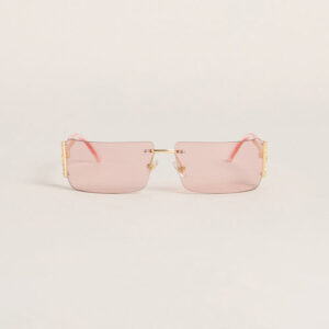 No Filter Clear Square Sunglasses
