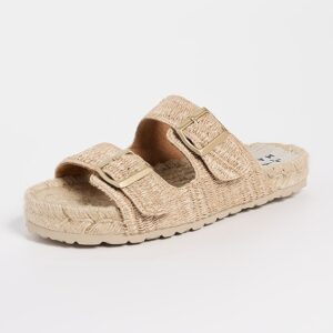 Manebi Nordic Raffia Sandals