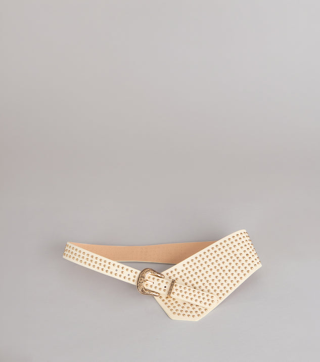 Windsor Not So Basic Studded Belt