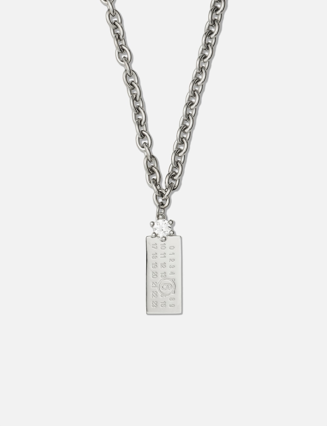MM6 Maison Margiela Numeric Charm Necklace