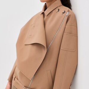 Courrèges Oblique Short Trench Jacket