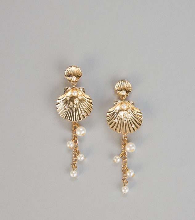 Windsor Ocean Glow Pearl Shell Earrings