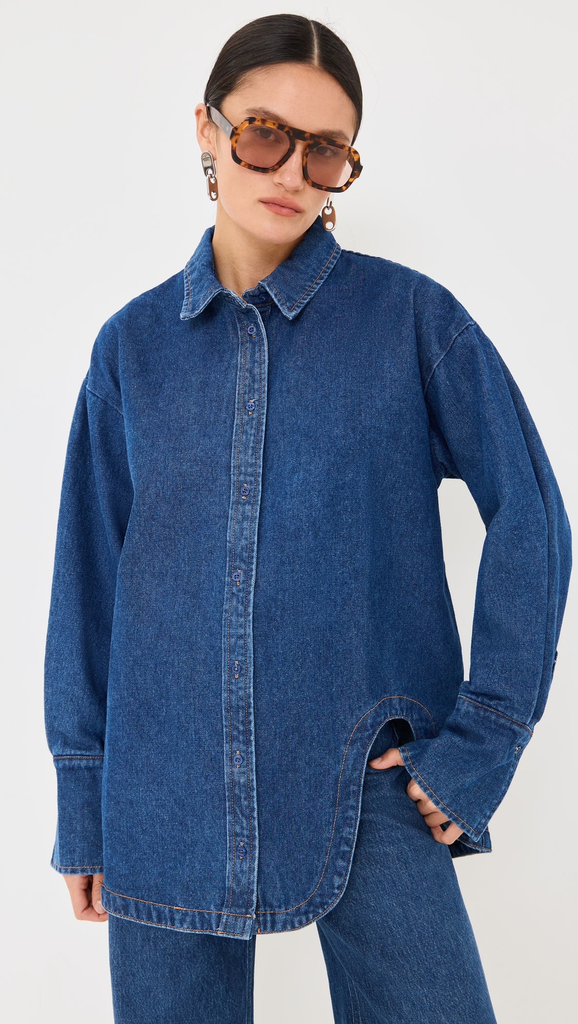 Lioness Off Duty Denim Shirt