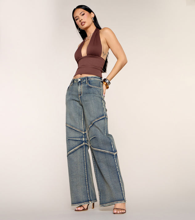 Windsor Off Grid Wide Leg Denim Jeans