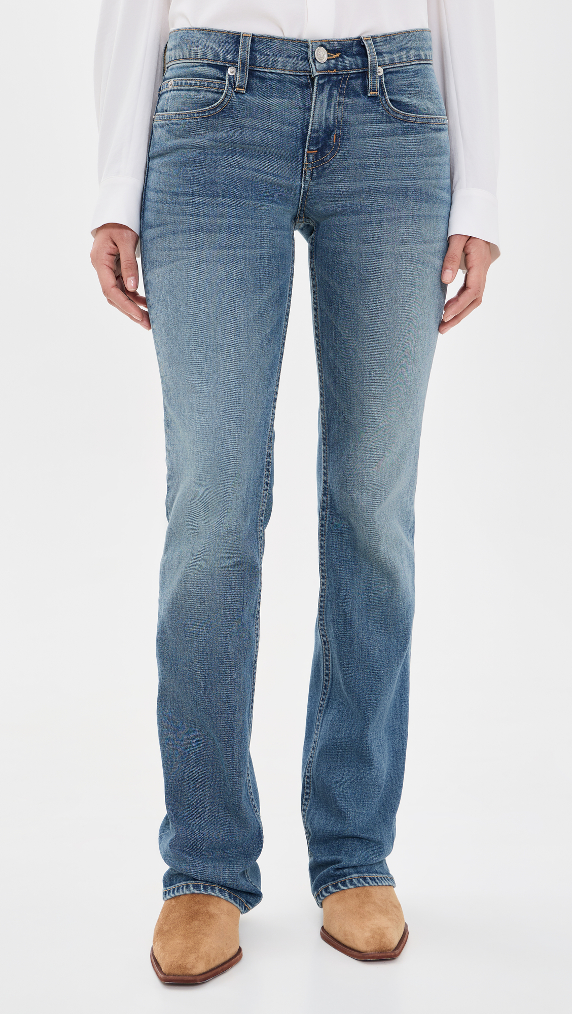 SLVRLAKE Olivia Low Rise Boot Jeans