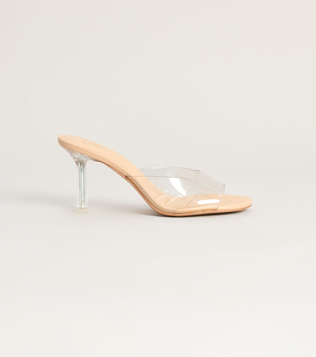 Windsor On The List Stiletto Mule Heels