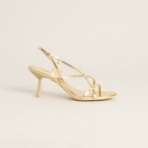 Windsor On Vacay Sea Shell Charm Metallic Heels On Vacay Sea Shell Charm Metallic Heels