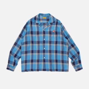 Human Made Open Collar Check Shirt