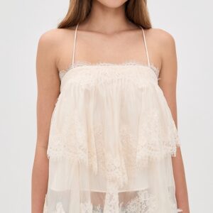 Aje Ophelia Lace Cami