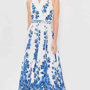 Orchid Blues Midi Dress
