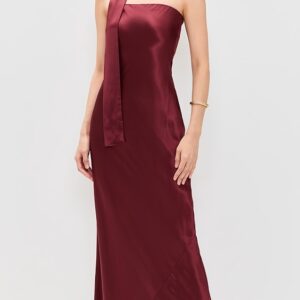Reformation Oren Silk Dress
