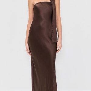 Reformation Oren Silk Dress