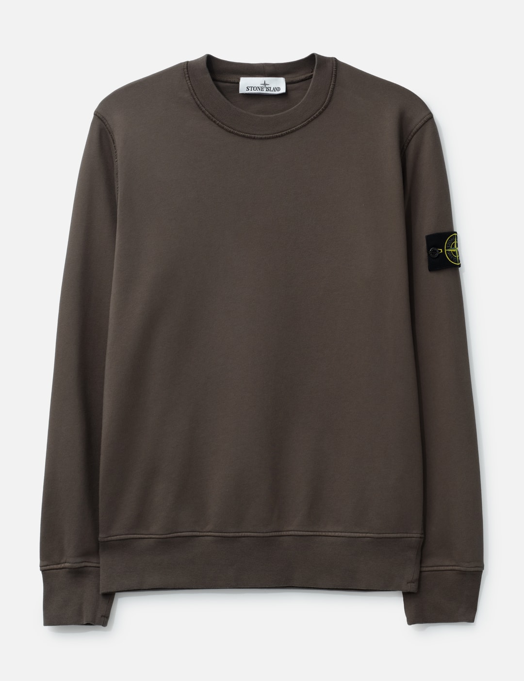Stone Island Organic Cotton Fleece Sweatshirt