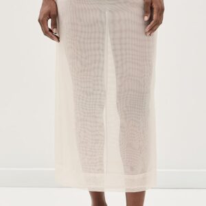 Organza Pencil Skirt