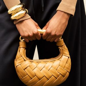 Orla Faux Leather Weave Handbag