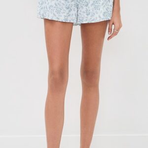 Oslo Silk Cotton Shorts