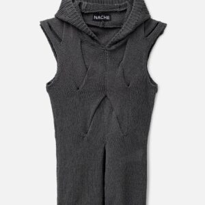 Out In Knitted Sleeveless