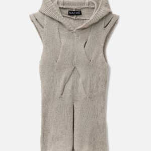 Out In Knitted Sleeveless