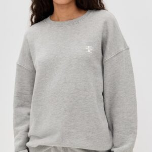 Oversized Crew Neck Sweatshirt