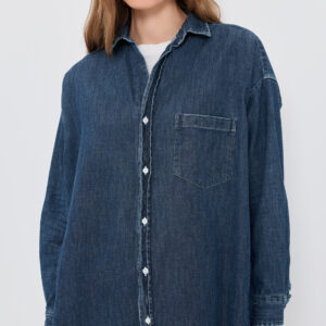 Frank & Eileen Oversized Denim Button Up Shirt