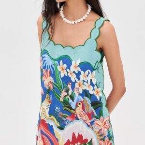 FARM Rio Painted Mini Dress