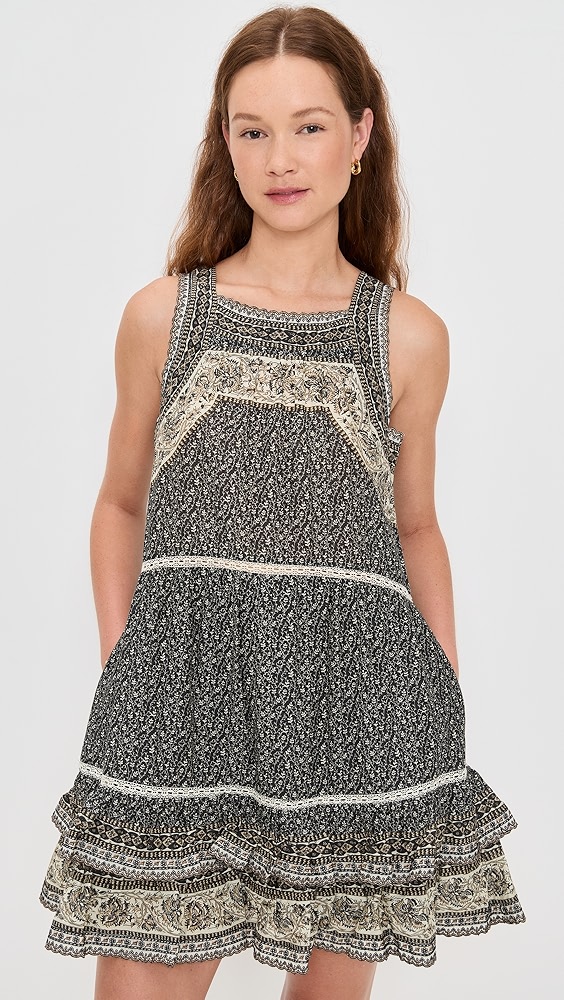 Sea Palma Print Tank Tunic Dress