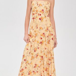 POSSE Paloma Square Neck Dress