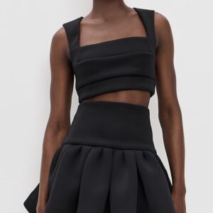 Black Halo Pamina 2 Piece Mini Dress