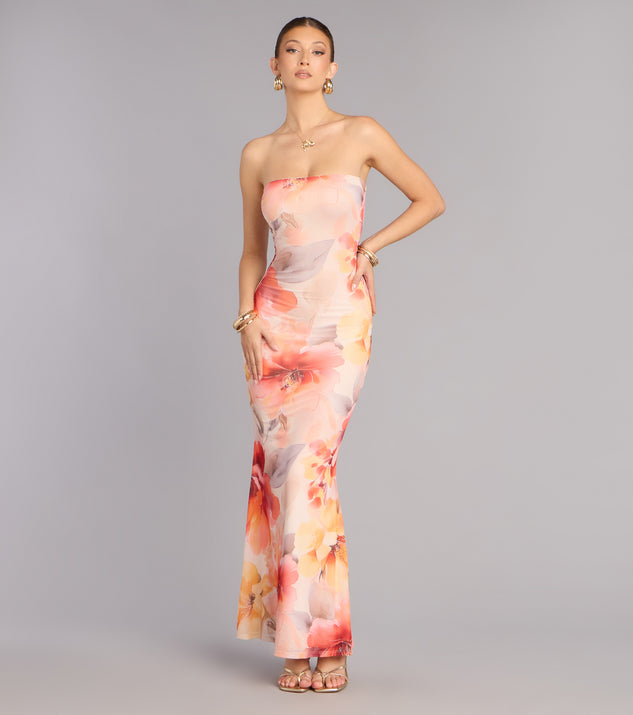 Windsor Paradise Ready Floral Maxi Dress