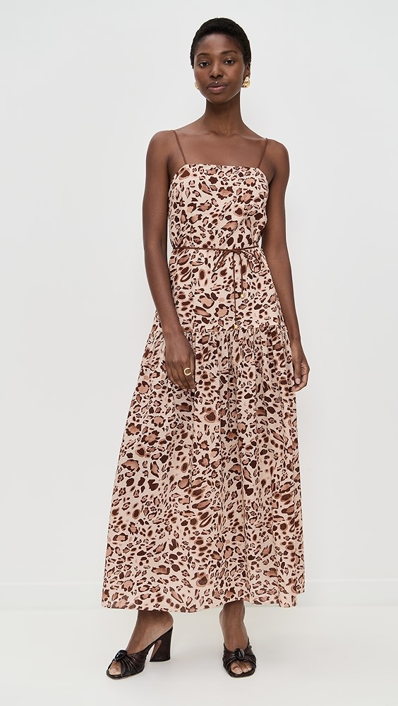 Kivari Paris Strappy Maxi Dress