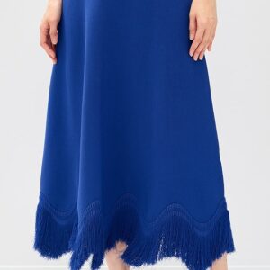 Paulina Knit Skirt with Fringe