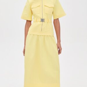 ALIGNE Pearl Belted Dress