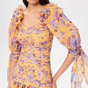 PatBO Peony Mini Dress
